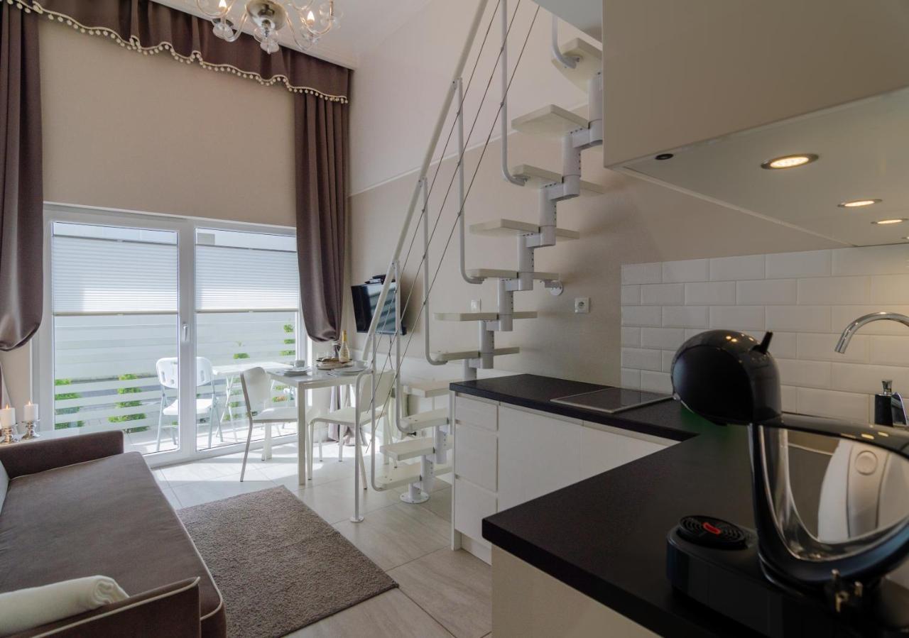 Holiday Home Slavia New S7 Z Antresola I Balkonem Przy Plazy Misdroy Exterior foto